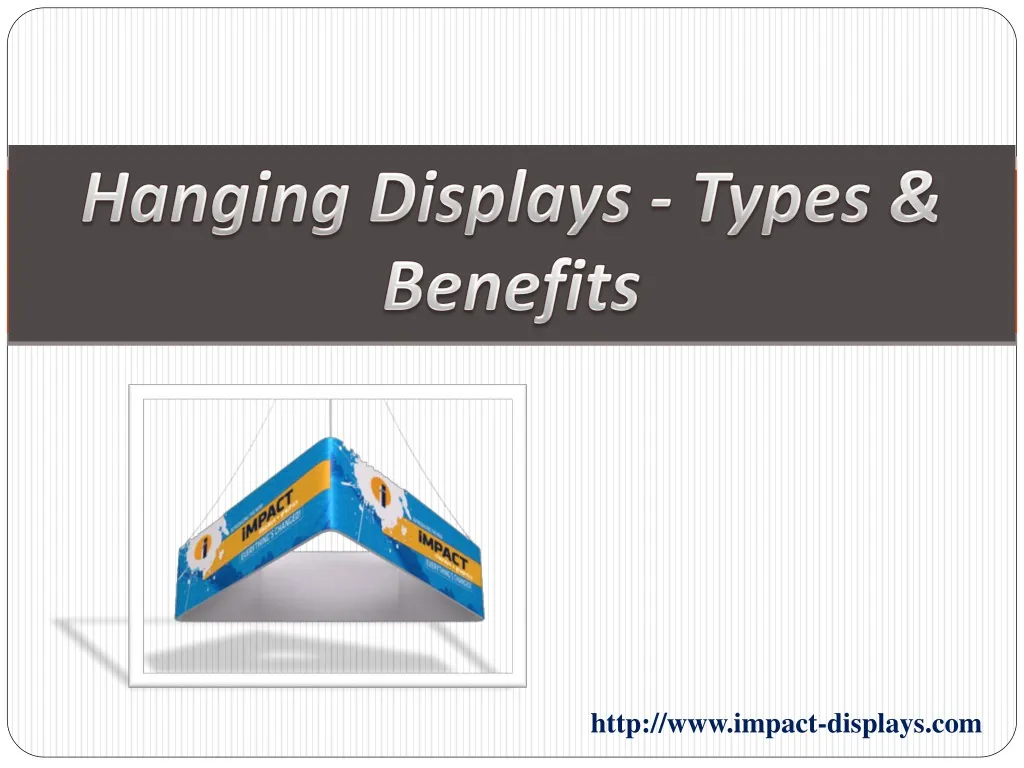 hanging displays types benefits