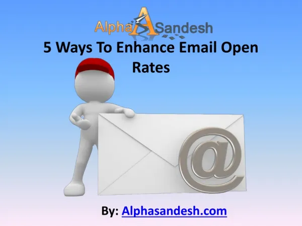 5 Ways To Enhance Email Open Rates