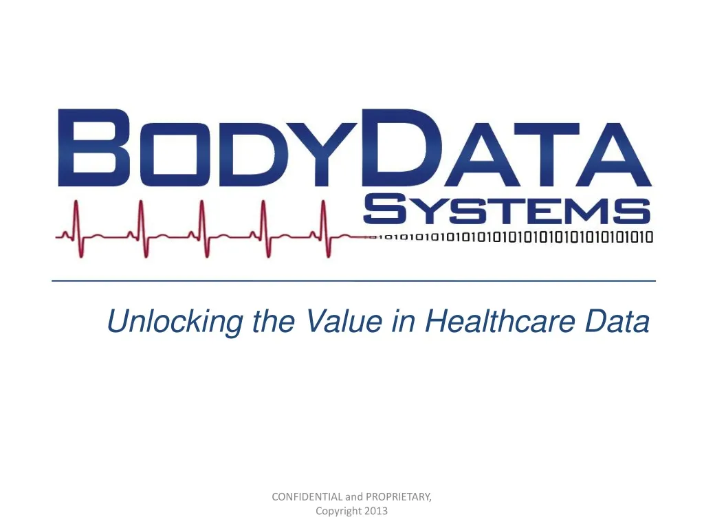 unlocking the value in healthcare data
