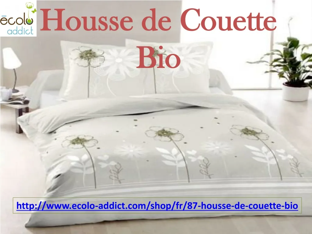 housse de couette bio