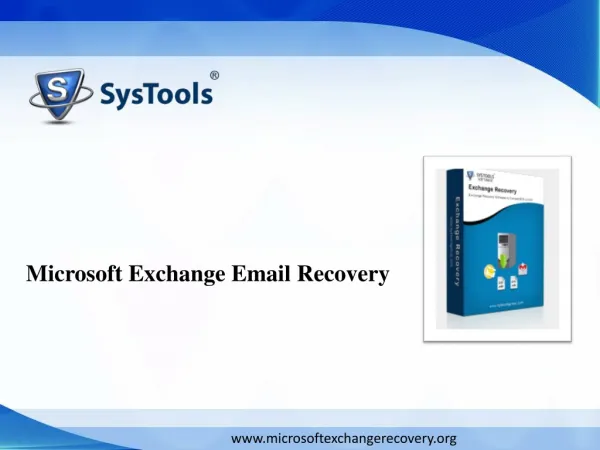 Microsoft Exchange disaster email recovery software