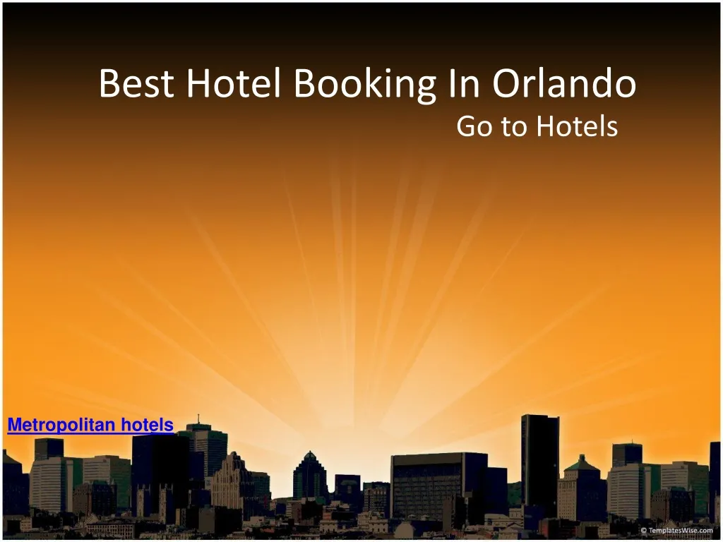 best hotel booking in orlando