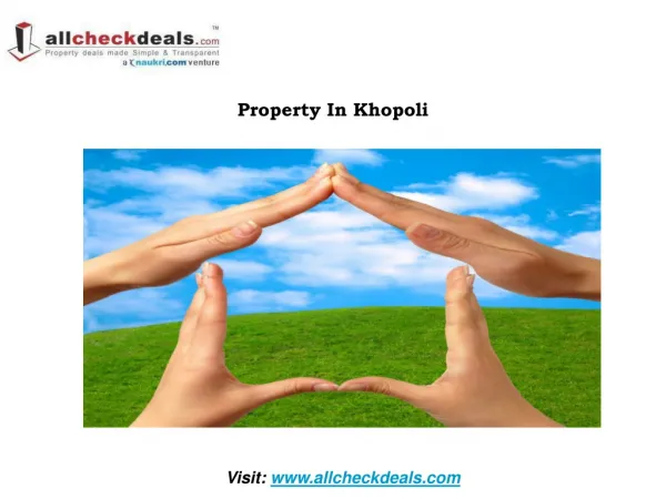 Property In Khopoli