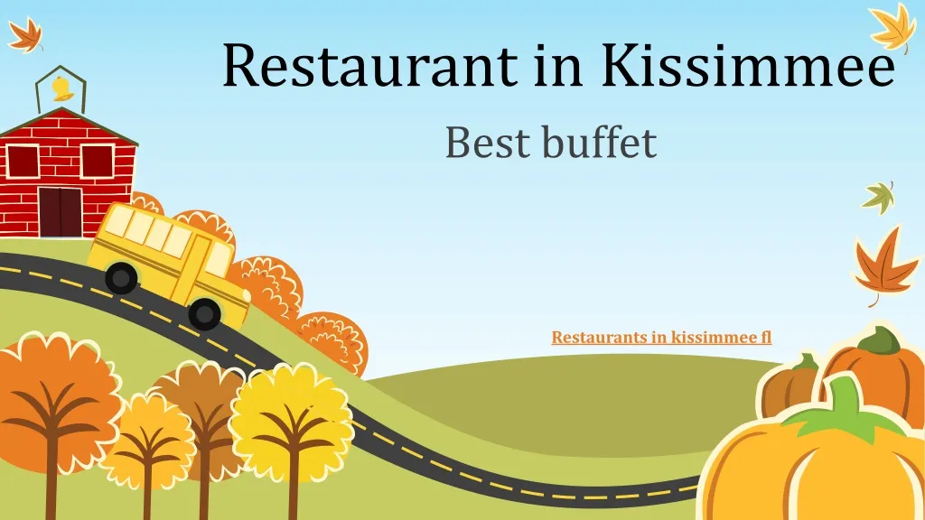 restaurant in kissimmee