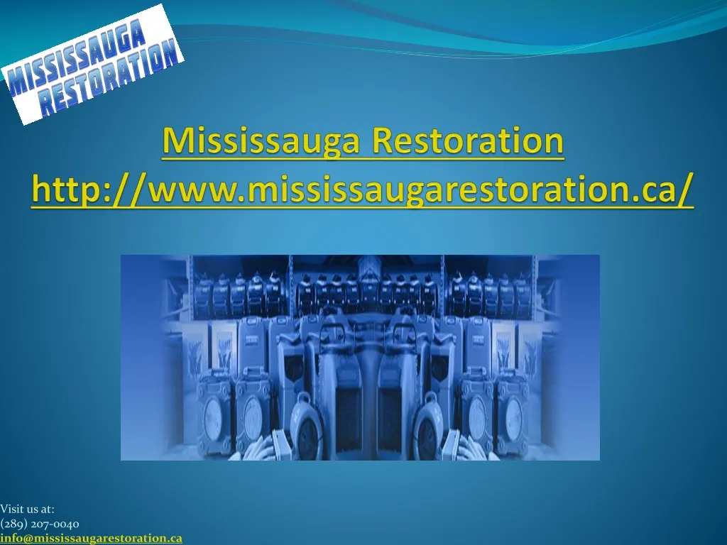 mississauga restoration http www mississaugarestoration ca