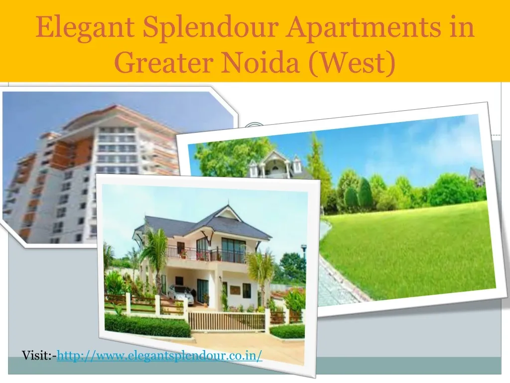 elegant splendour apartments in greater noida west