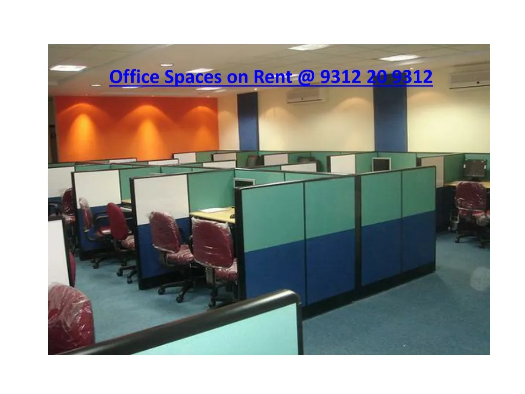 office spaces on rent @ 9312 20 9312