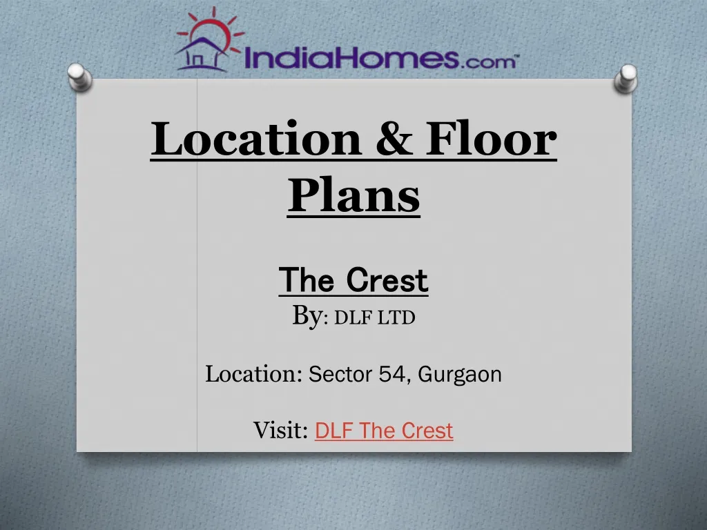 location floor plans the crest