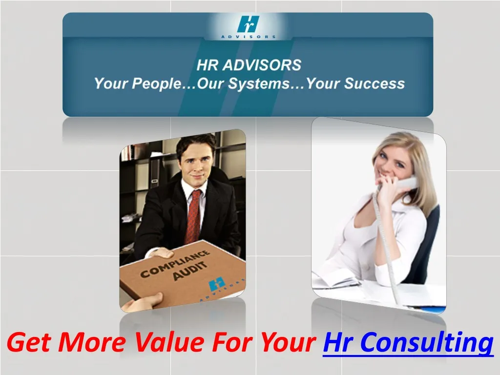 get more value for your hr consulting