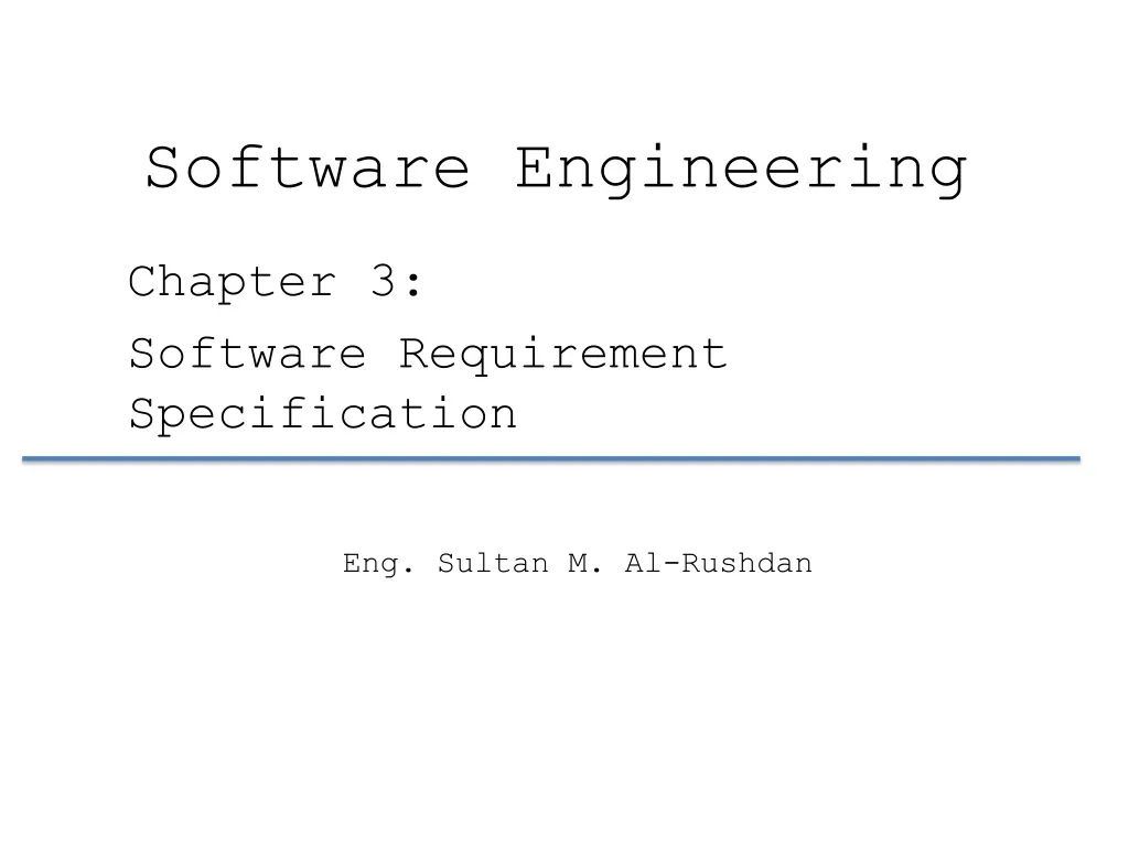 software engineering