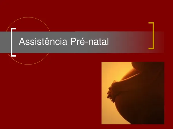 assist ncia pr natal