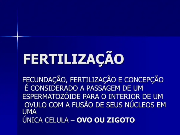 fertiliza o