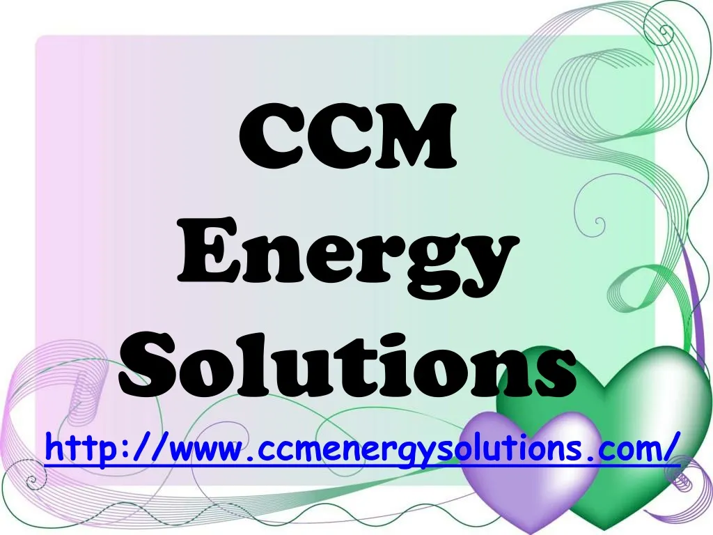 ccm energy solutions