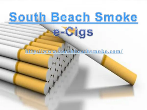 South Beach Smoke e-Cigs