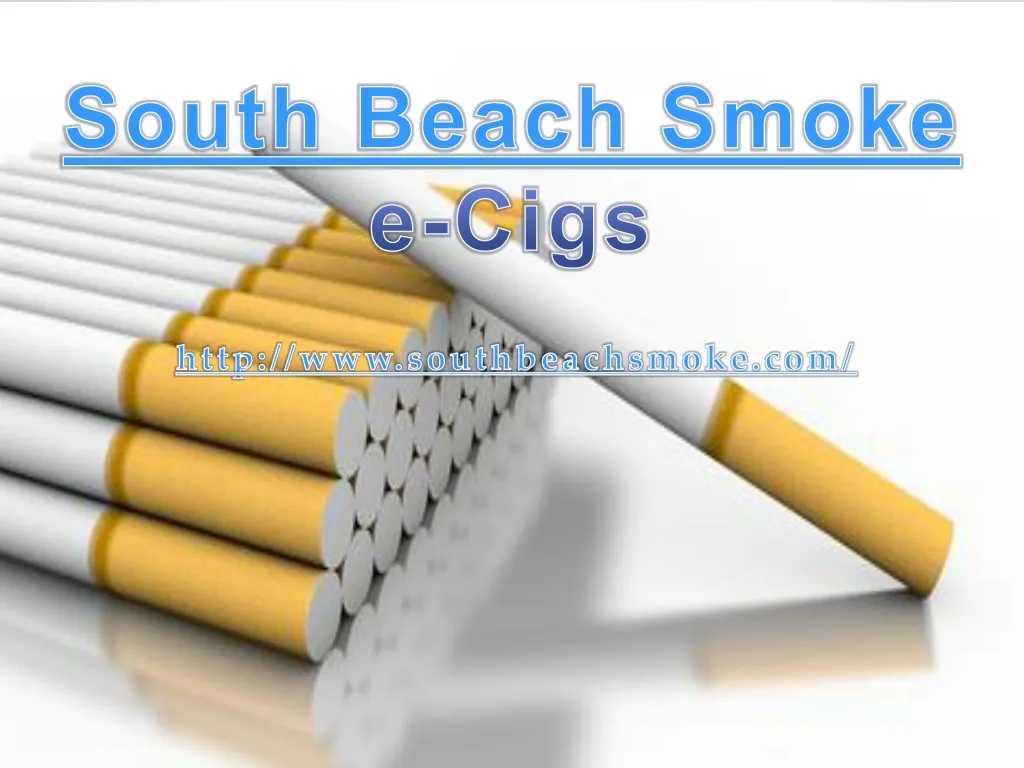south beach smoke e cigs