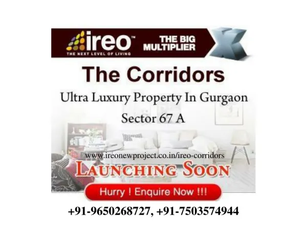 Ireo New Upcoming Projects Call 9650268727