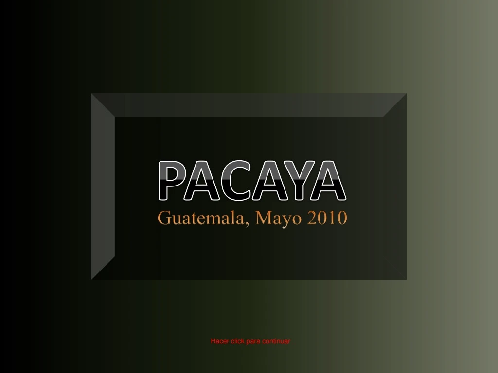 pacaya