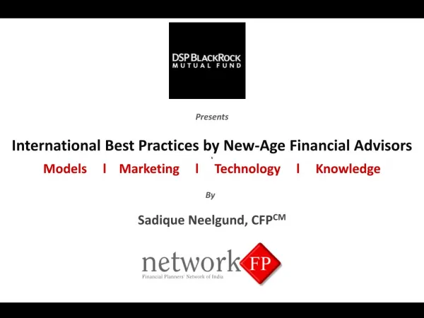 International Best Practices by New Age Financial Advisors