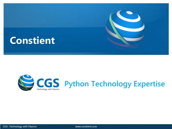 Constient Global Solutions - Python Services