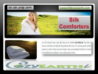Silk Comforters - slide 1
