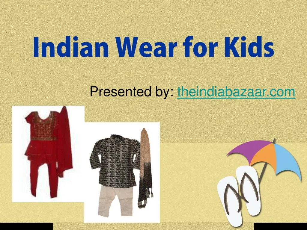 indian wear for kids