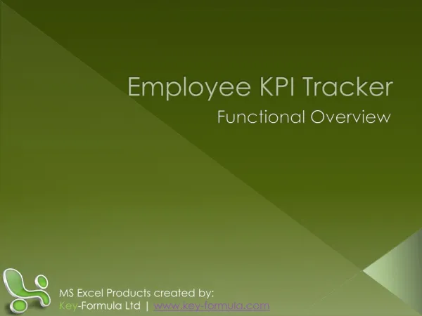 Employee KPI Tracker
