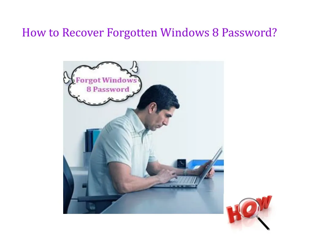 how to recover forgotten windows 8 password