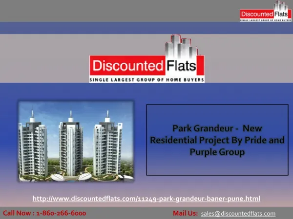 New Project by Pride and purple Group – Park Grandeur