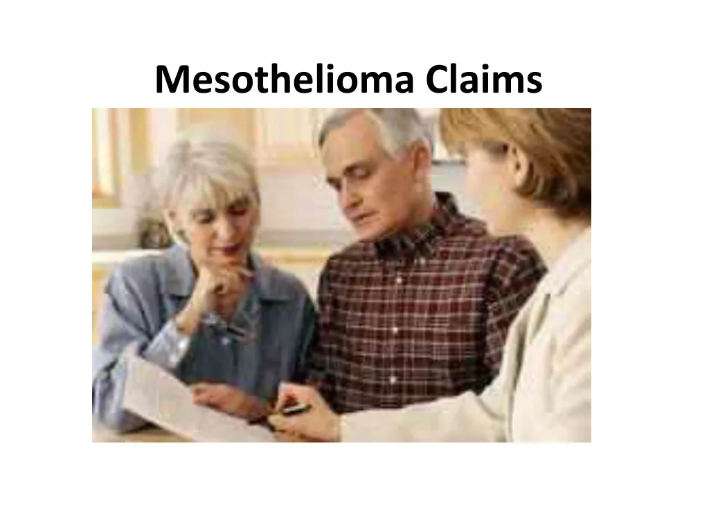 mesothelioma claims