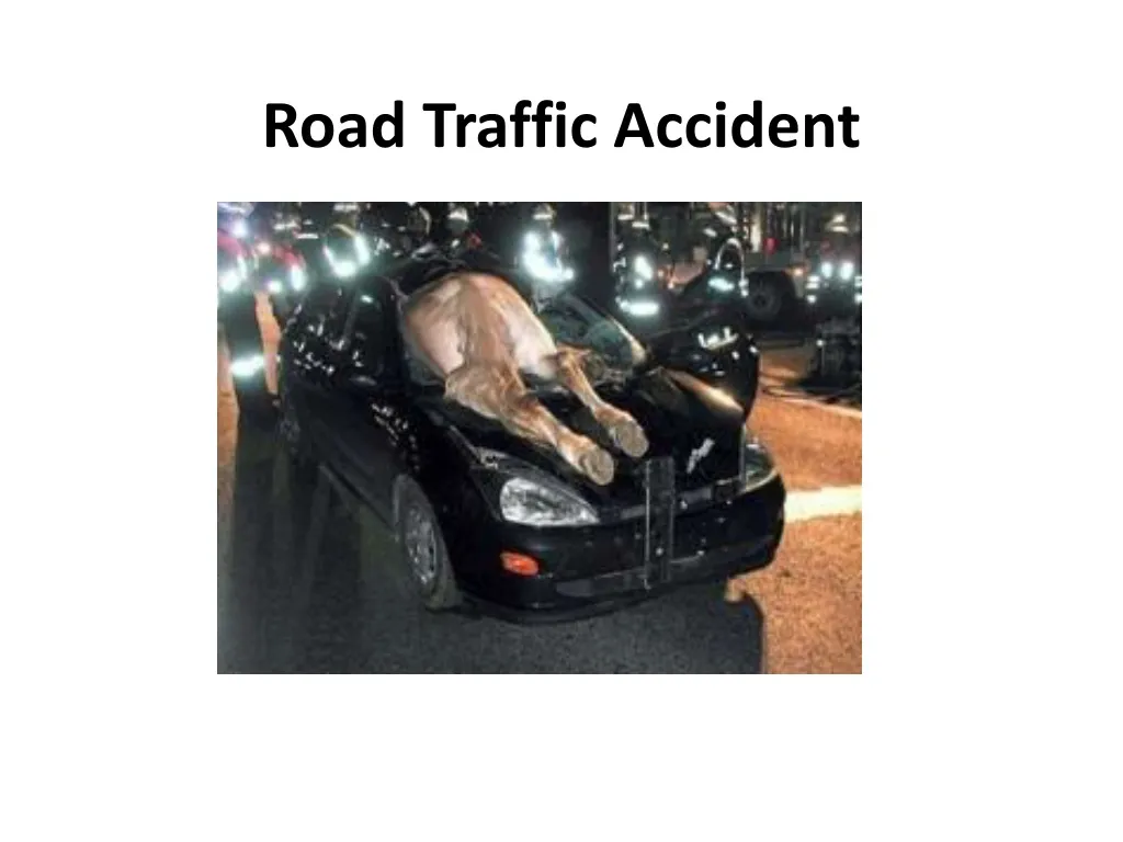 road traffic accident