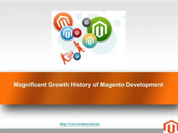 Magnificent Growth History of Magento Development