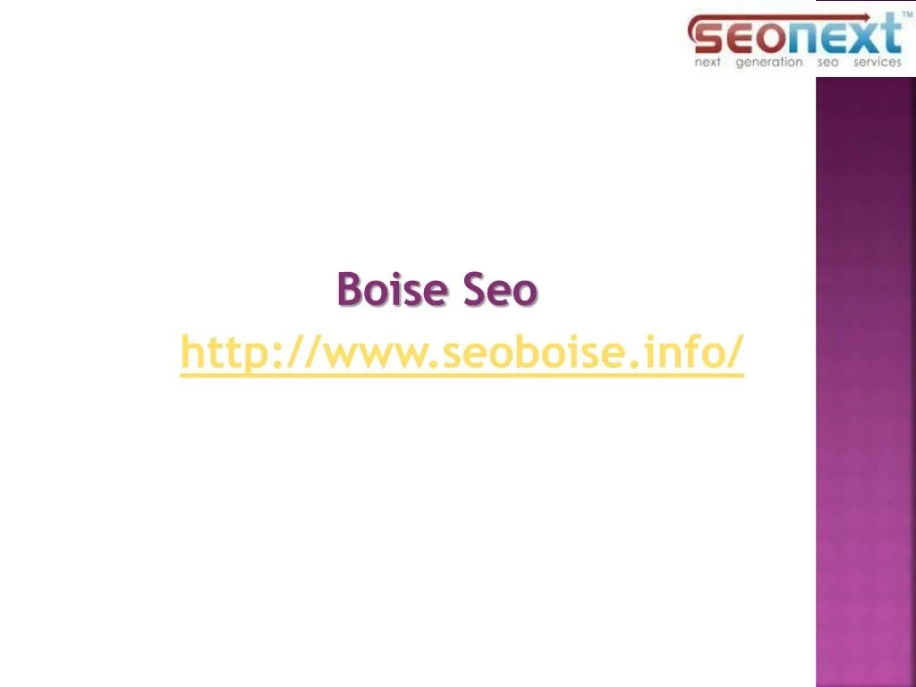 boise seo http www seoboise info