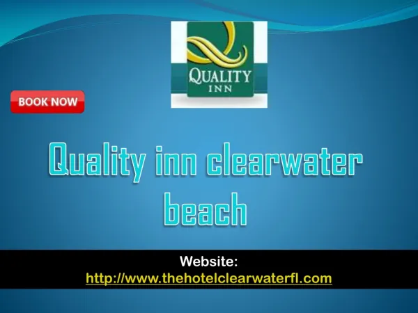 Quality inn clearwater beach