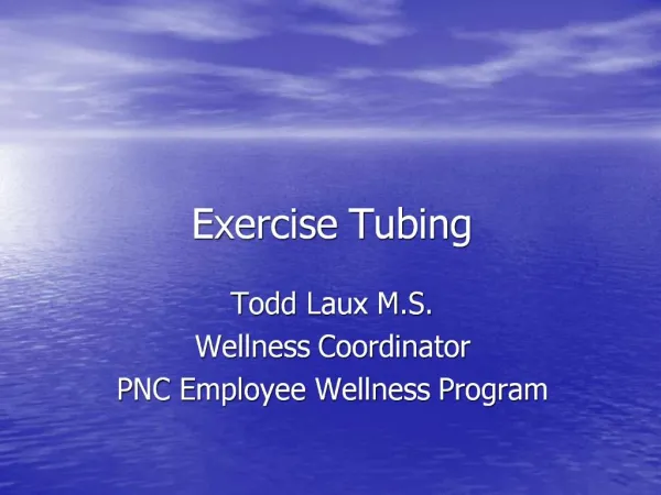 Exercise Tubing