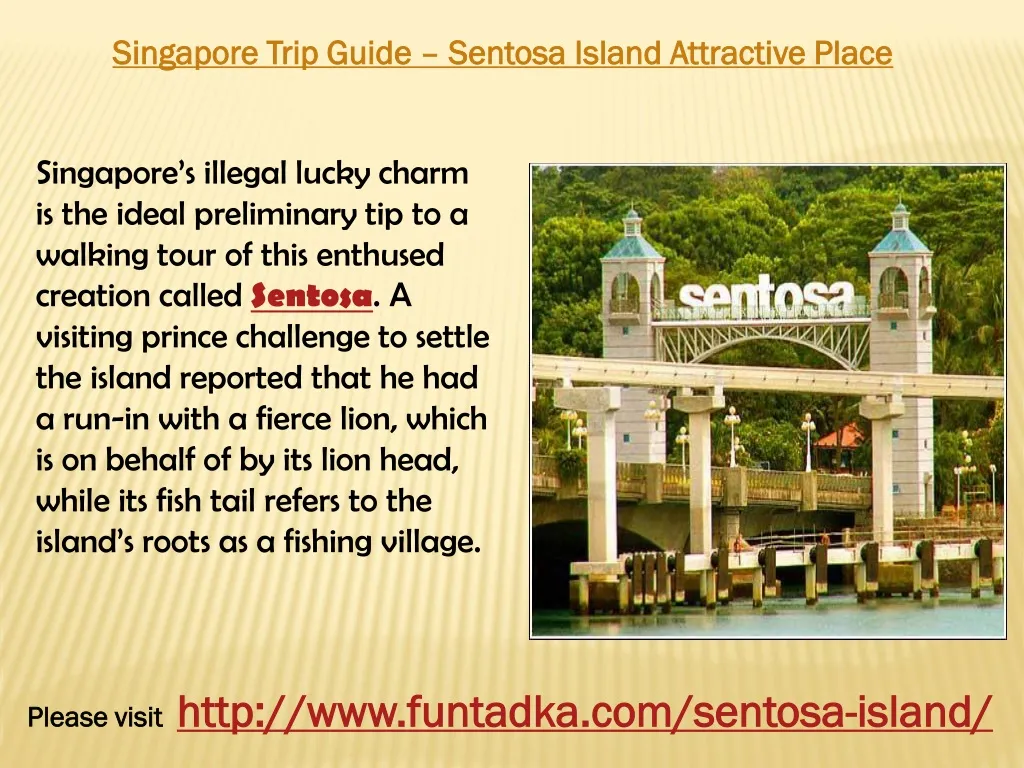 singapore trip guide sentosa island attractive