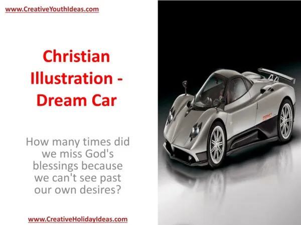 Christian Illustration - Dream Car