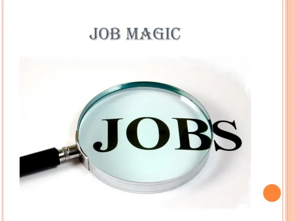 Job Magic – Online Jobs adds