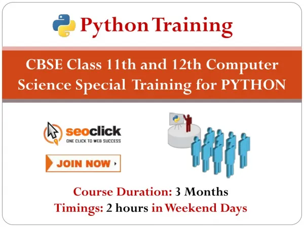 Learn Python- XI & XII Tuition Classes Available
