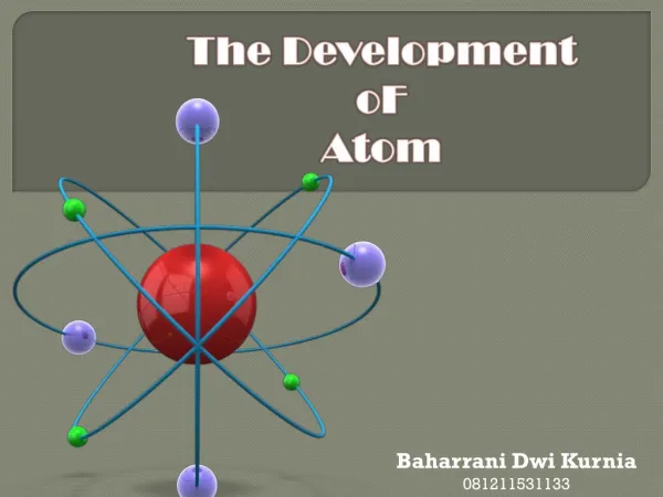 the development of atom