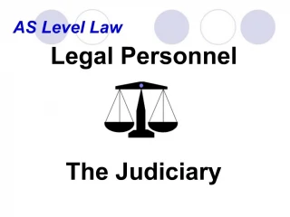 AS Level Law - slide 1
