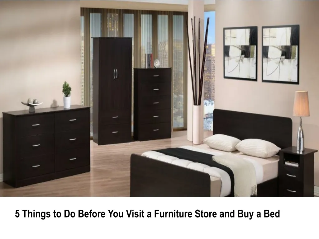 5 things to do before you visit a furniture store
