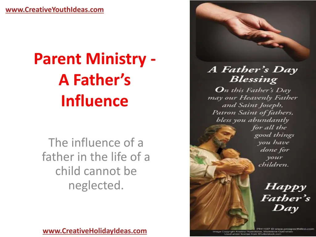 parent ministry a father s influence