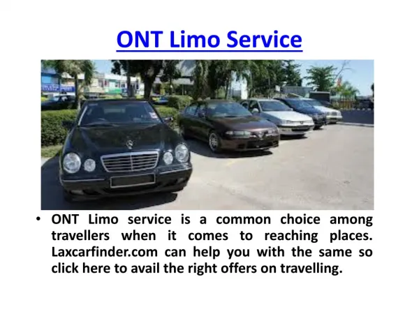 ONT Limo Service