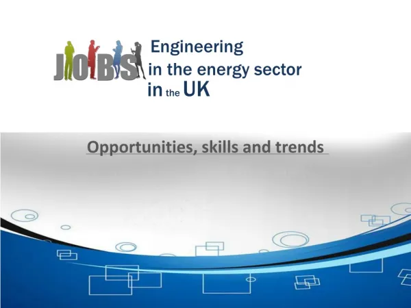 Engineering in the energy sector in UK