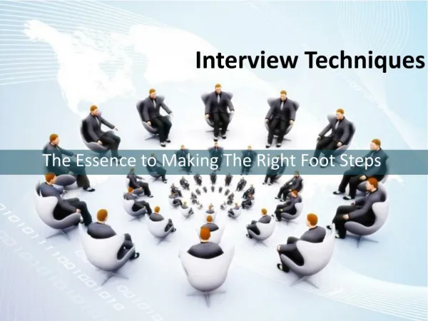 The Essence to Making The Right Foot Steps