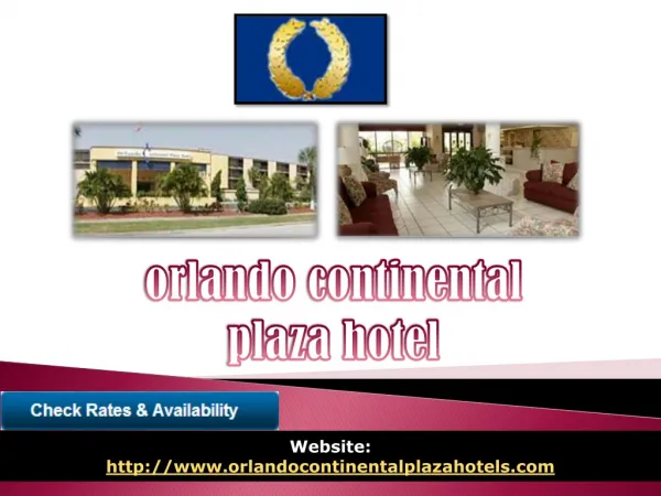orlando continental plaza hotel