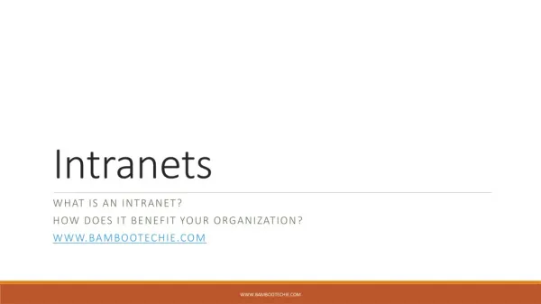 Intranets in Business