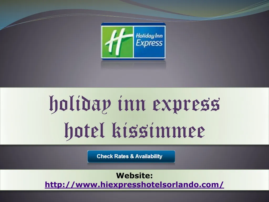 holiday inn express hotel kissimmee
