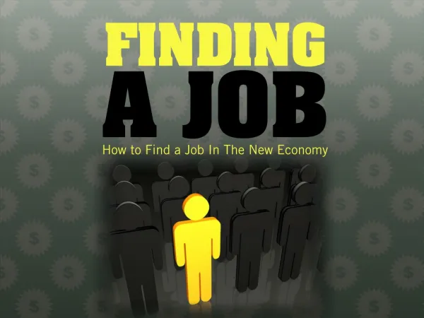 Finding A Job