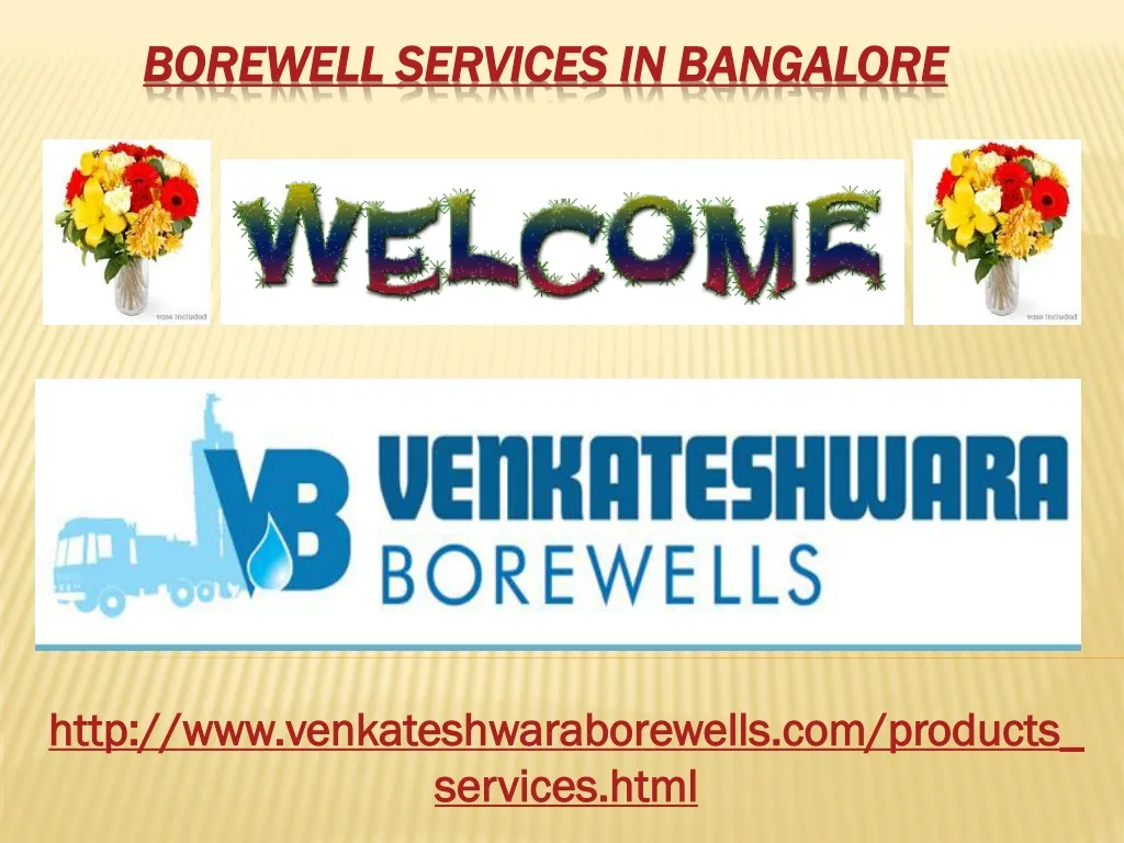 borewell services in bangalore